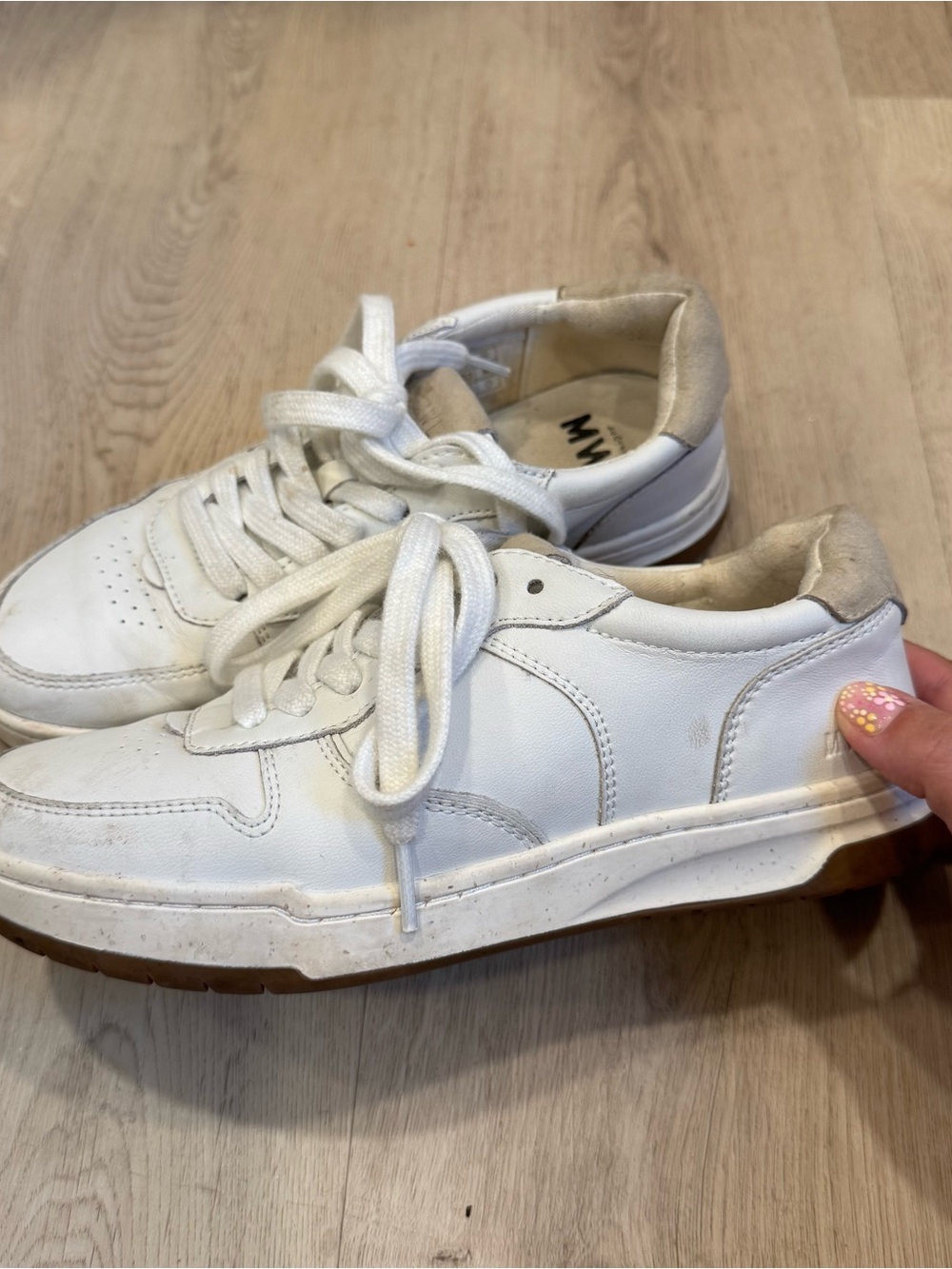Madewell White Shoes